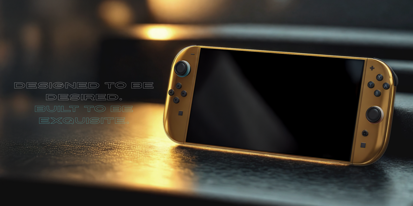 worlds first 24k gold Nintendo Switch 2