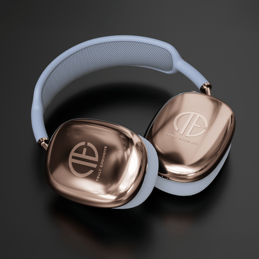 18K Rose Gold Air Pods Max - Truly Exquisite