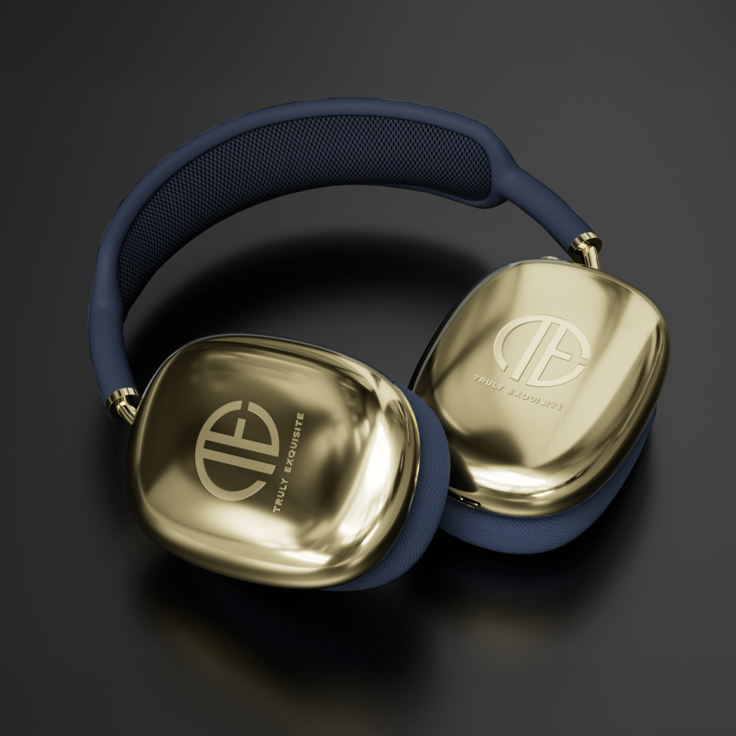 24k Gold Air Pod Max Headphones - Truly Exquisite