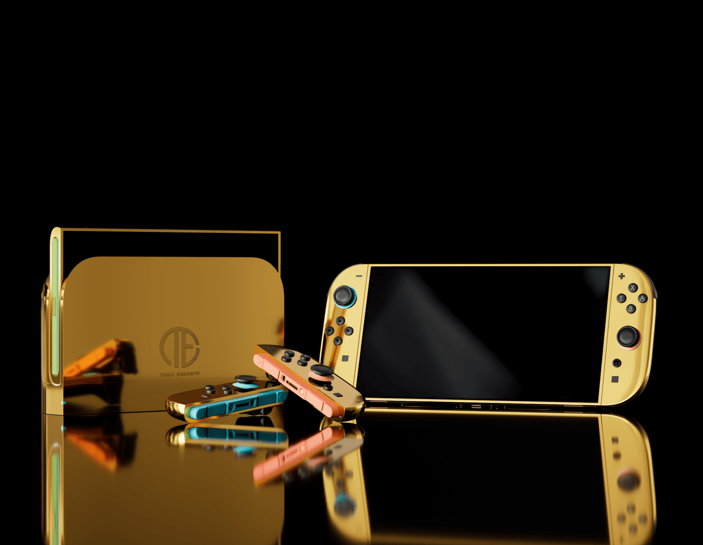 Luxury 24K Gold Nintendo Switch 2 – Aurum Edition - Truly Exquisite