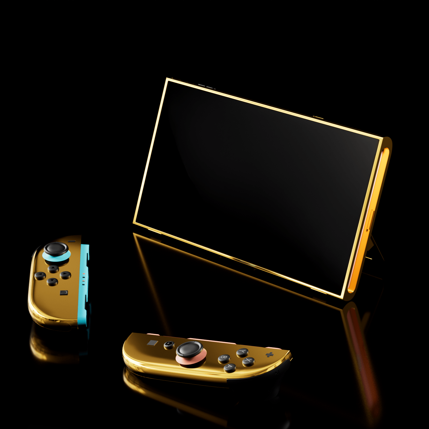 Luxury 24K Gold Nintendo Switch 2 – Aurum Edition - Truly Exquisite