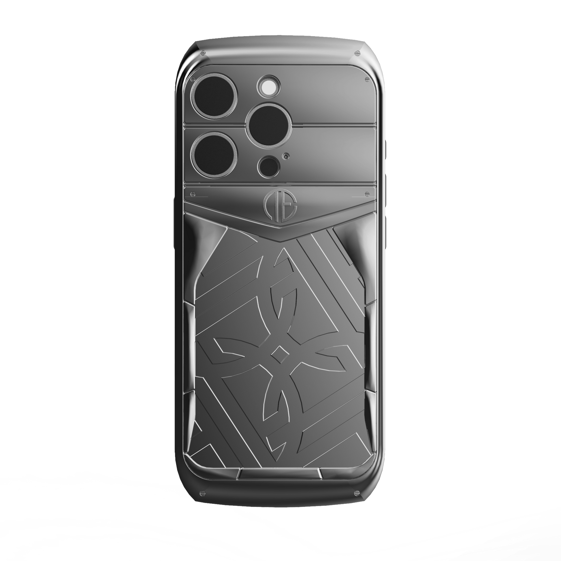 Platinum Pure Luxe iPhone 16 Pro / 16 Pro Max Housing Case - Truly Exquisite