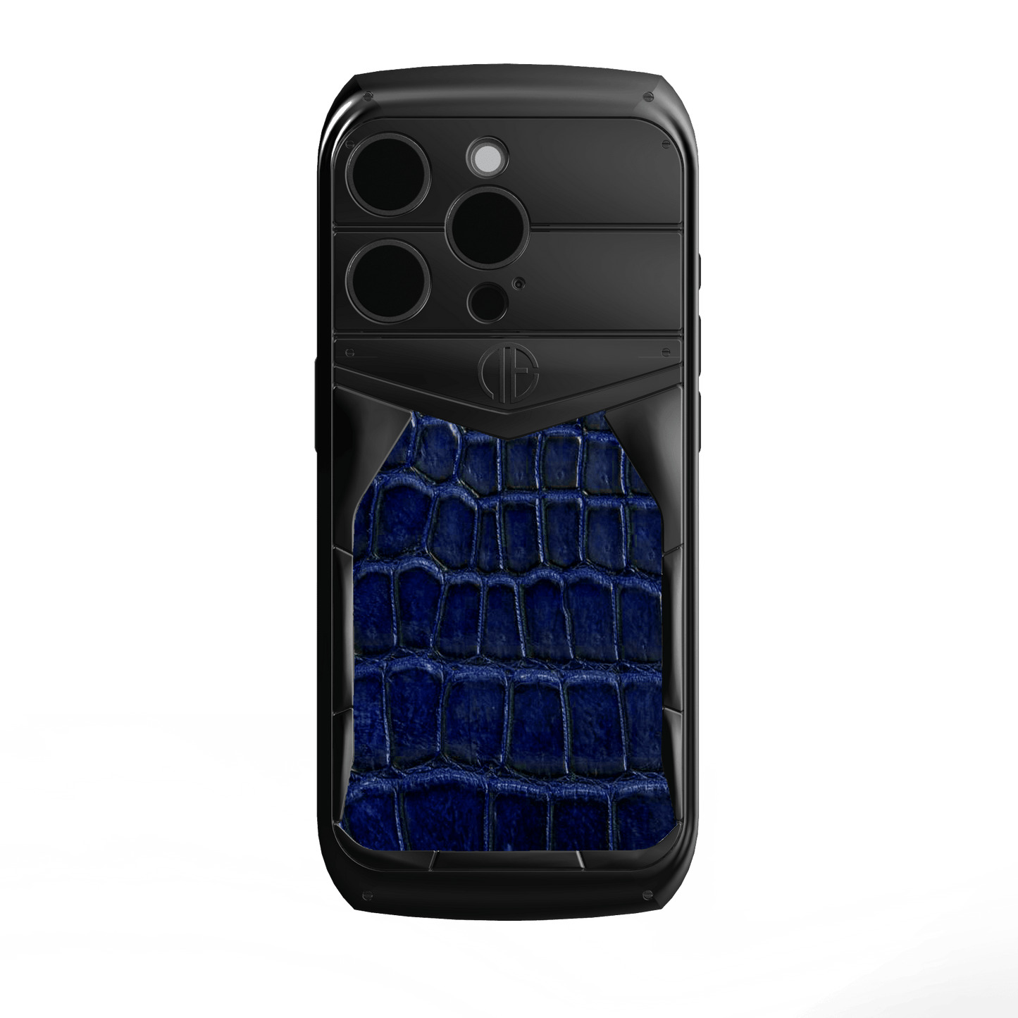 Stealth CrocoLuxe iPhone 16 Pro / Pro Max Housing Phone Case - Truly Exquisite