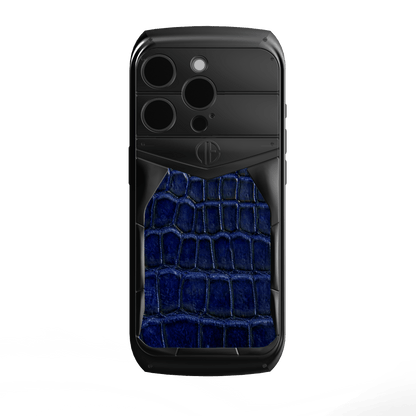 Stealth CrocoLuxe iPhone 16 Pro / Pro Max Housing Phone Case - Truly Exquisite