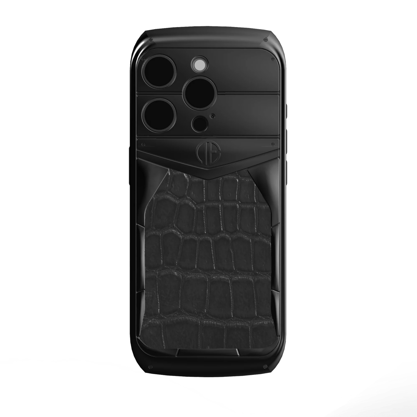 Stealth CrocoLuxe iPhone 16 Pro / Pro Max Housing Phone Case - Truly Exquisite