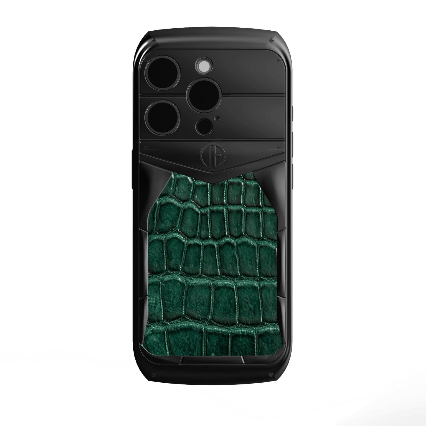 Stealth CrocoLuxe iPhone 16 Pro / Pro Max Housing Phone Case - Truly Exquisite