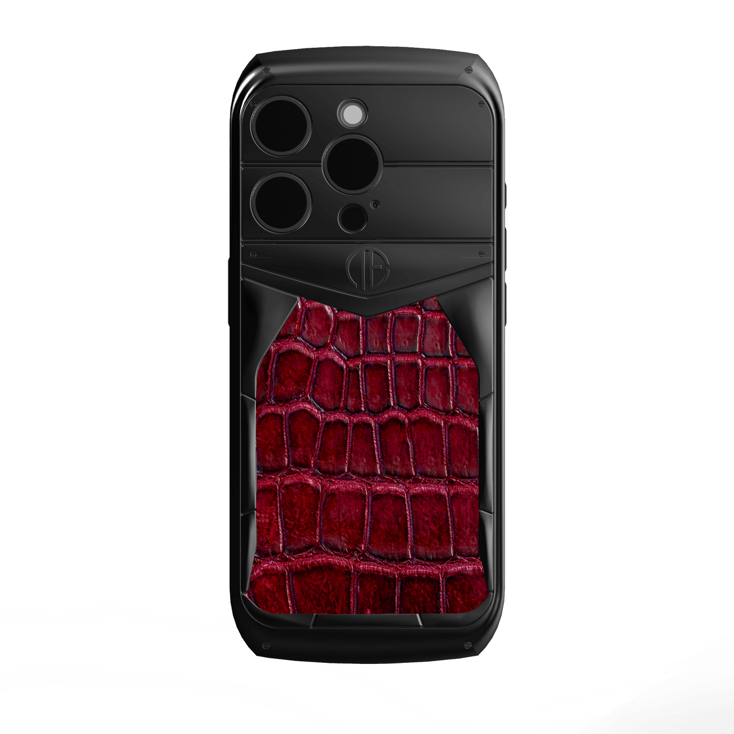Stealth CrocoLuxe iPhone 16 Pro / Pro Max Housing Phone Case - Truly Exquisite