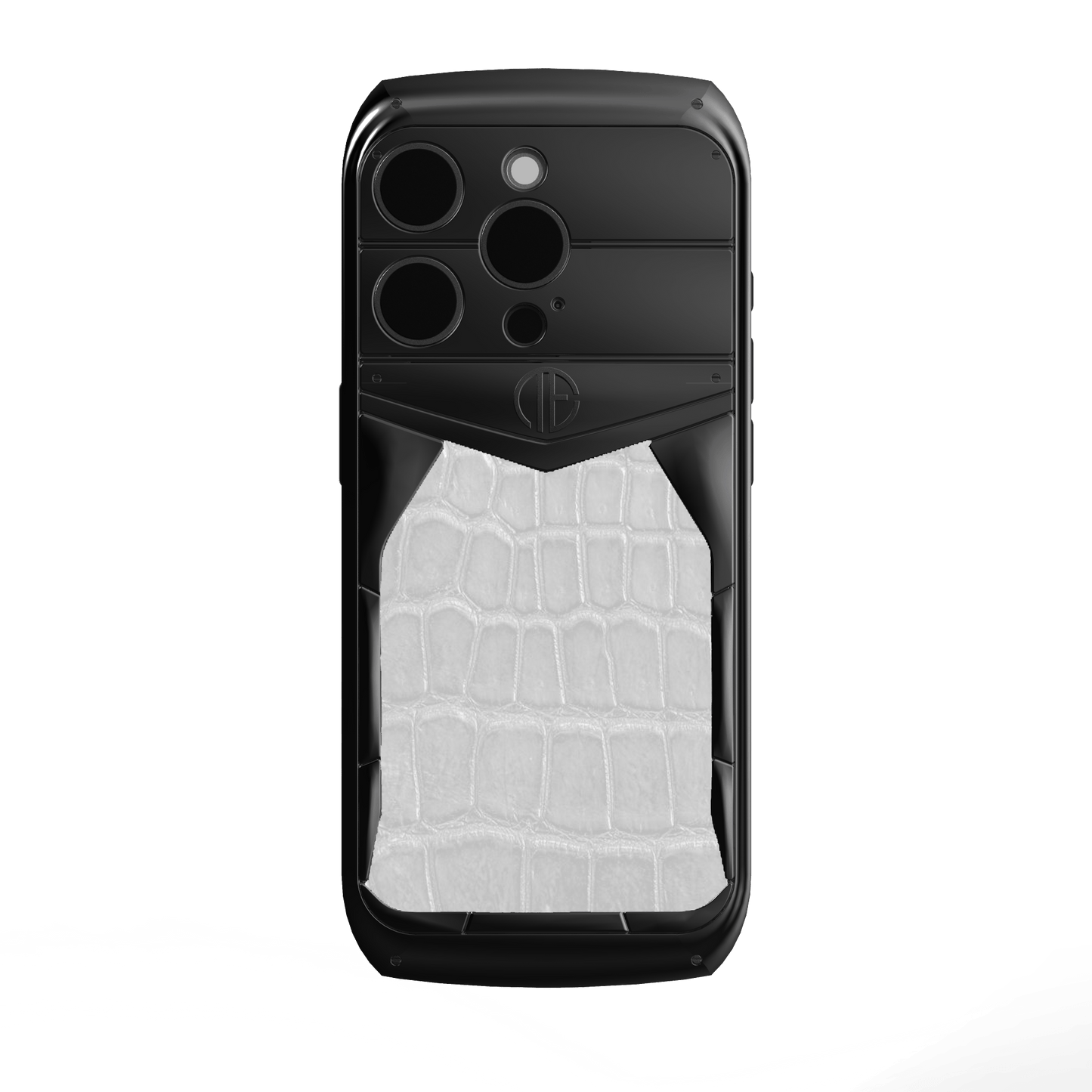 Stealth CrocoLuxe iPhone 16 Pro / Pro Max Housing Phone Case - Truly Exquisite