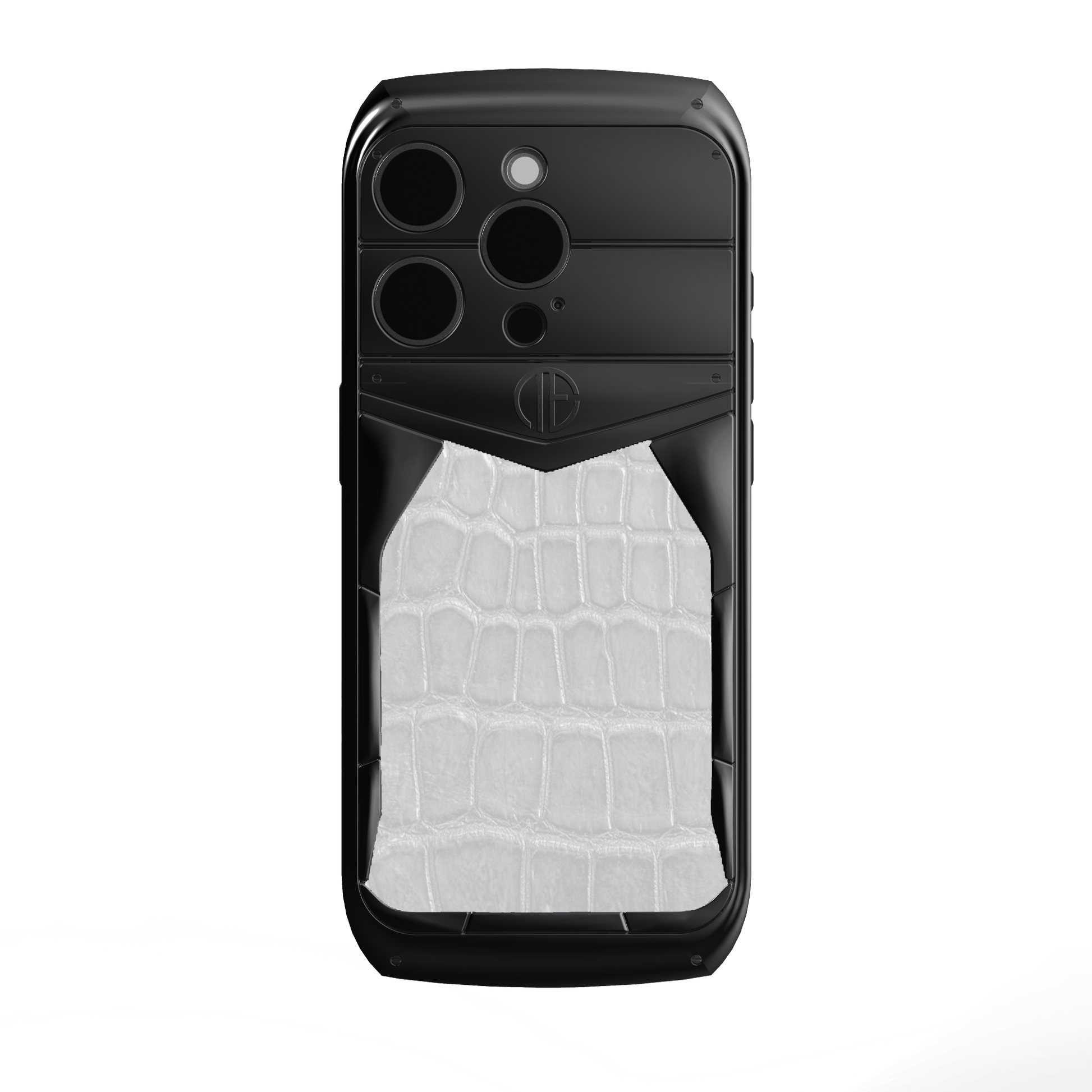 Stealth CrocoLuxe iPhone 16 Pro / Pro Max Housing Phone Case - Truly Exquisite